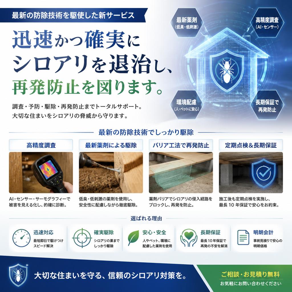 新サービスの特長