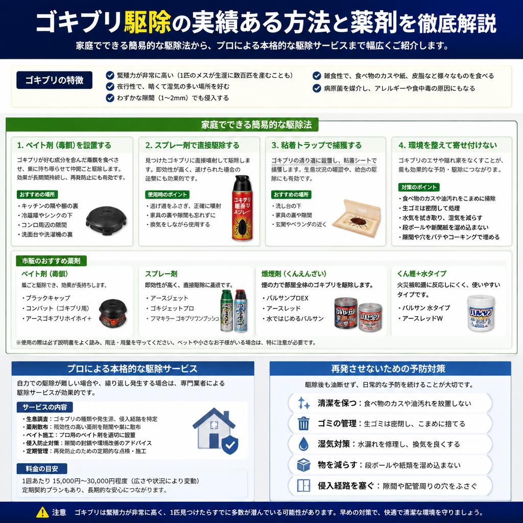 効果的な駆除方法