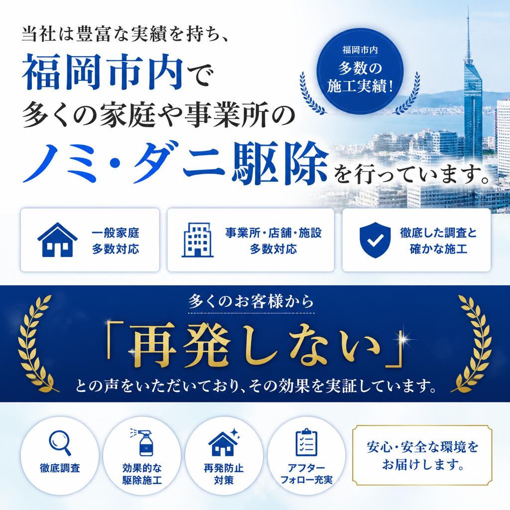 実績と信頼の証