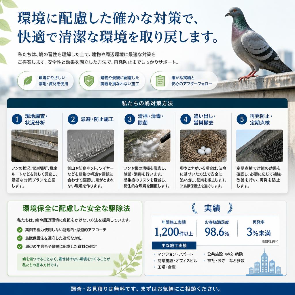 5. 効果的な鳩対策法