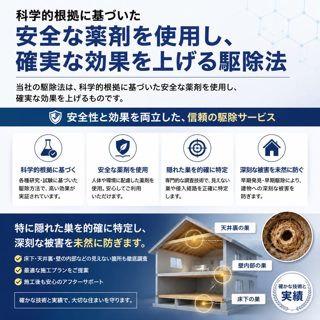 効果的な駆除法