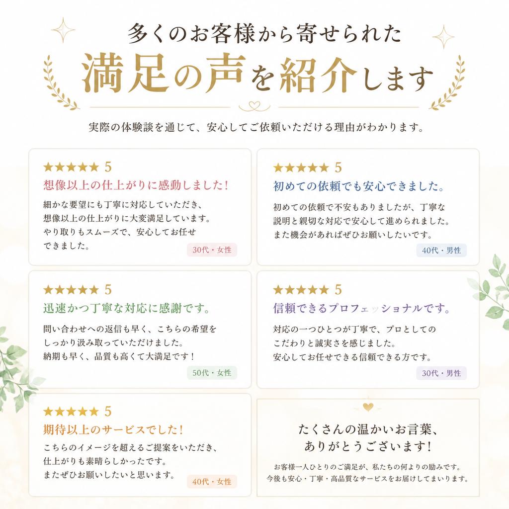 お客様の声