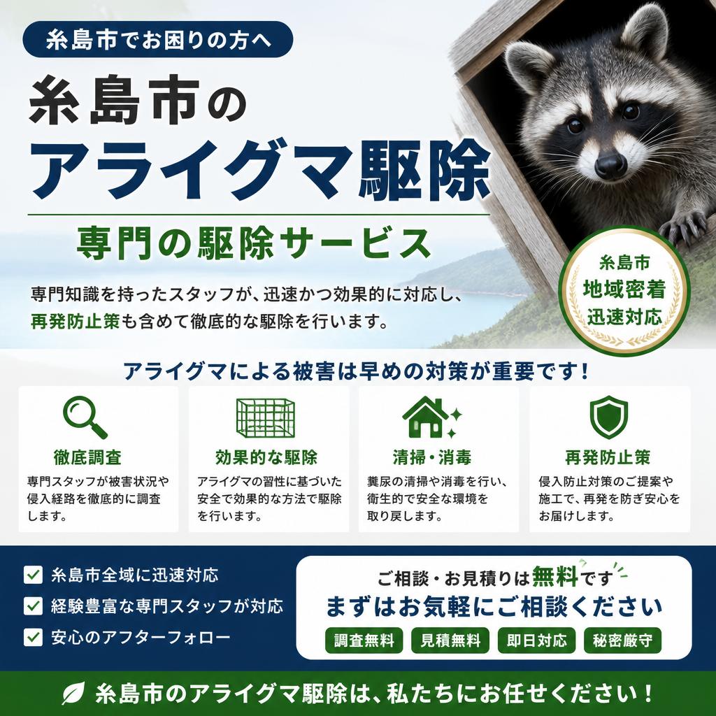 2. 当社のアライグマ駆除サービスの特徴