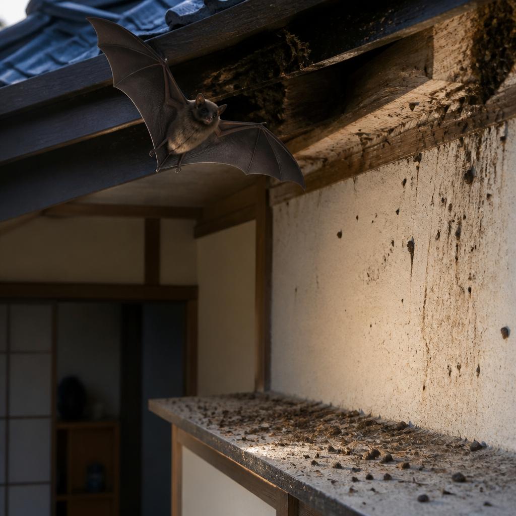 なぜコウモリ駆除が必要なのか？