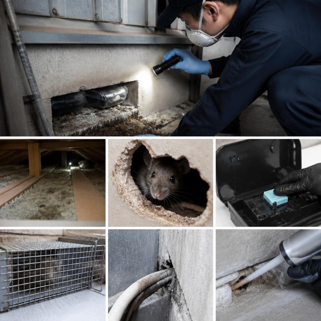 プロフェッショナルな技術で確実に駆除