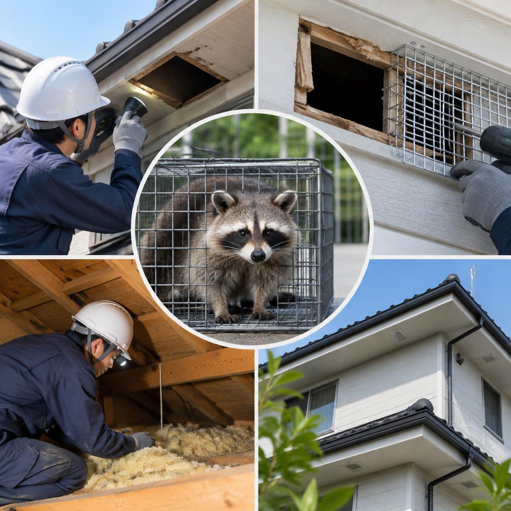 駆除だけで終わらない、侵入経路の封鎖と再発防止